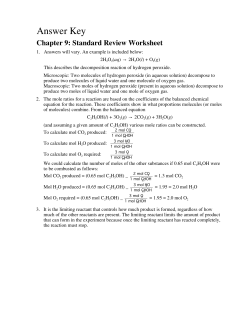 Ch 9 Review answers