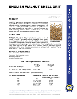 english walnut shell grit