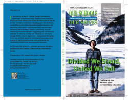 Divided We Stand, United We Fall Divided We Stand, United We Fall