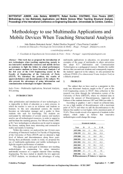 Methodology to use Multimedia Applications and Mobile Devices