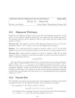 Lecture 12 - Math Berkeley