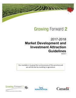 Program Guidelines - Government of Nova Scotia