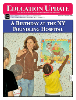 A BIRTHDAY AT THE FOUNDLING HOSPITAL
