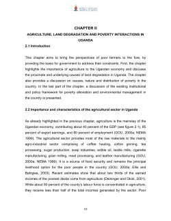 The linkages between land degradation, poverty and social capital