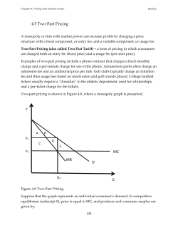 4.5 Two Part Pricing