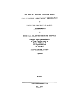 THE MAKING OF KNOWLEDGE IN SCIENCE: CASE STUDIES OF