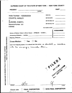 courts, harley gushee, cheryl - New York State Unified Court System