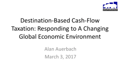 Alan Auerbach`s Presentation