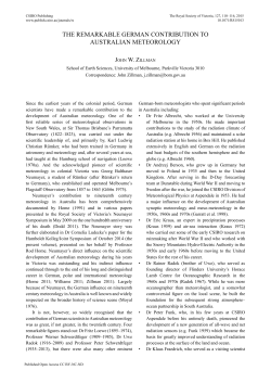 THE REMARKABLE GERMAN CONTRIBUTION