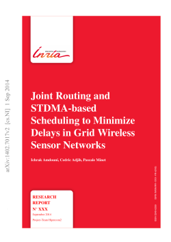 Joint Routing and STDMA-based Scheduling to Minimize