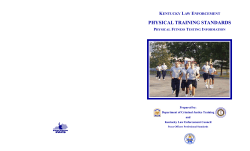 PHYSICAL TRAINING STANDARDS