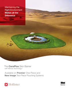 The CeraPlus Skin Barrier