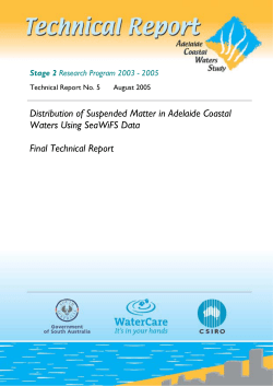 Adelaide Coastal Waters Study