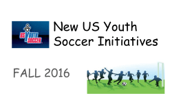 New US Youth Soccer Initiatives