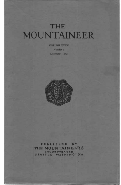 1942 - The Mountaineers