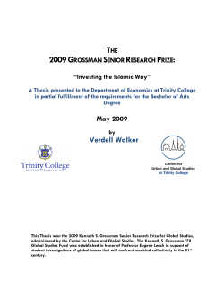 Investing the Islamic Way