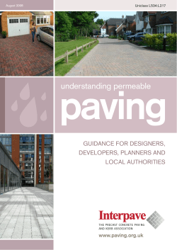 Understanding Permeable Paving