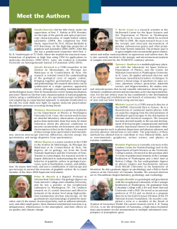 Meet the Authors - Elements Magazine