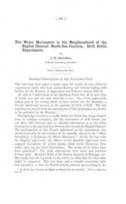 The Water Movements in the Neighbourhood of the English Channel
