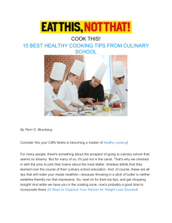 cook this! 15 best healthy cooking tips from culinary school
