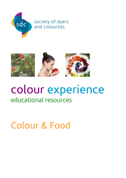 Colour and Food Leaflet