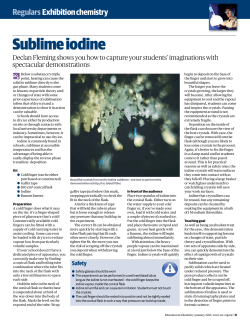 Sublime iodine