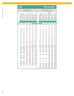 Routes 80, 81 and 83