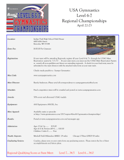 USA Gymnastics Level 6-7 Regional Championships