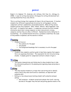 POWER organizational strategy