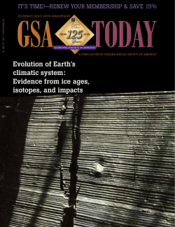 Evolution of Earth`s climatic system: Evidence from ice ages