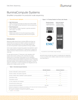 IlluminaCompute Systems