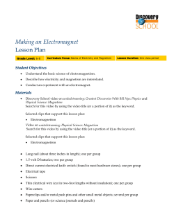 Making an Electromagnet