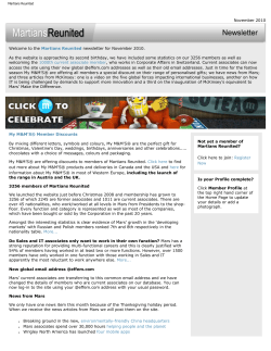 Newsletter November 2010