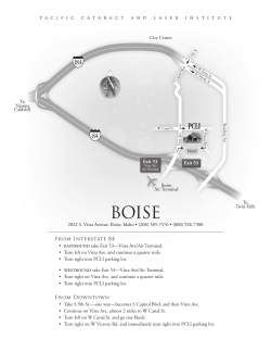 Exit 54 2822 S. Vista Avenue, Boise, Idaho &bull; (208) 385