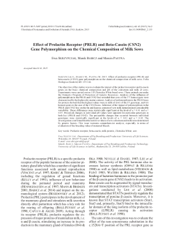 (PRLR) and beta-casein (CSN2)