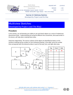Multiview Sketches - M-SAMC