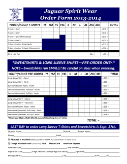 LAST DAY to order Long Sleeve T-Shirts and Sweatshirts is