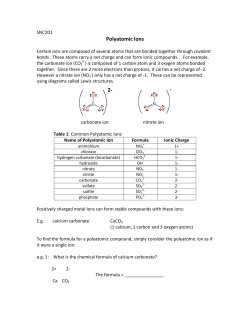 Polyatomic Ions - tpsscience10winter2013students