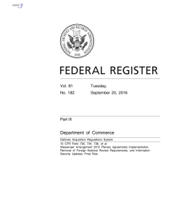 BIS - Department of Commerce