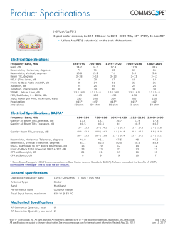 Product Specifications