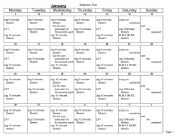 Bay Campus 5K Run Training Guide