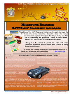 RATT~Tales Fifth Edition. Southern California, September