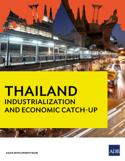 Thailand: Industrialization and Economic Catch-Up