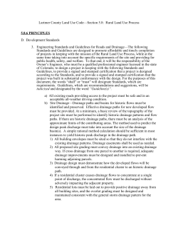 Larimer County Land Use Code&mdash;Section 5.8: Rural Land Use