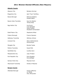 2011 Women Elected Officials (Non