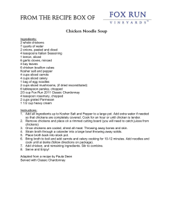 Ingredients: 2 whole chickens 7 quarts of water 2 onions, peeled