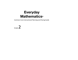 Everyday Mathematics&reg; - Berkeley County Schools