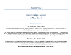 Student Guide Book - Armstrong State University