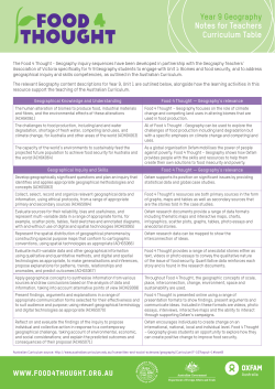 teaching notes