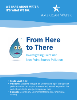 Educators Tool Kit - Unit 3 - Lesson 2 - From Here to There